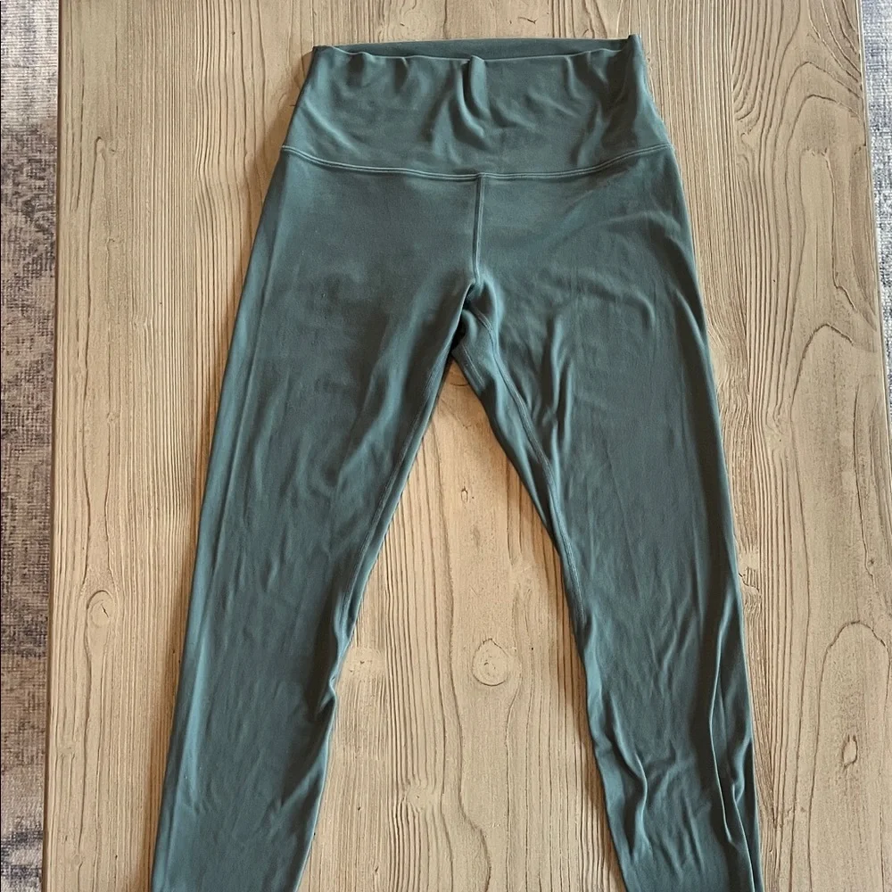 lululemon align leggings size 8 blue slate - Picture 4 of 11